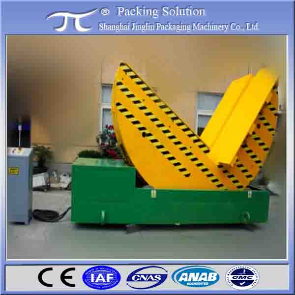 Special double chain drive electric upender coil tilter