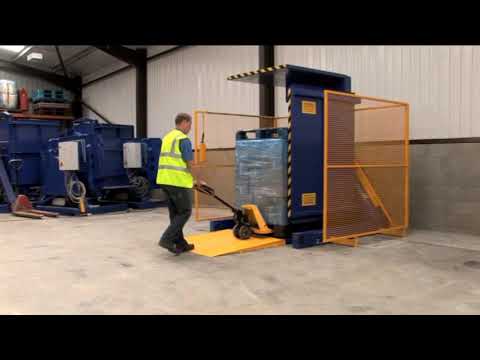 “Revolutionizing Pallet Handling: The FSDC Pallet Inverter Solution”