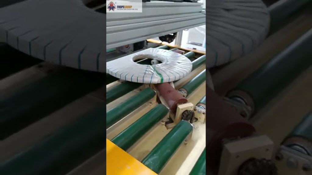 Strapping Machine Using PET Belt for Steel Coil Eye