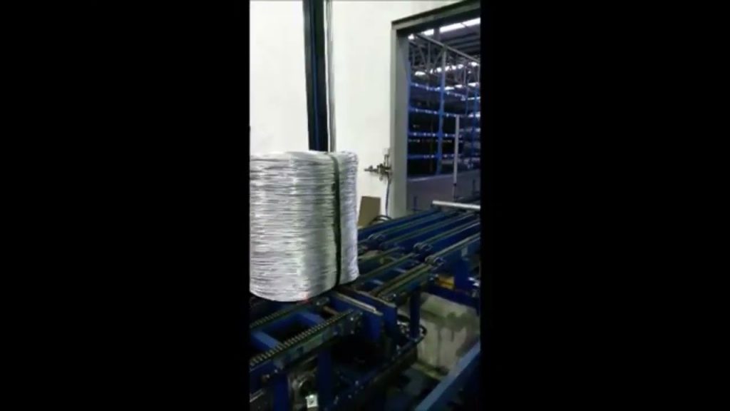 Enhanced Strapping Machine for Steel Wire Coils used with Wire Spools Enhanced Strapping Machine for Steel Wire Coils used with Wire Spools