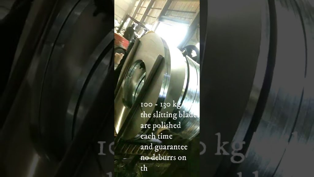 Slitting Steel Coils for PP Strapping Seal Clip