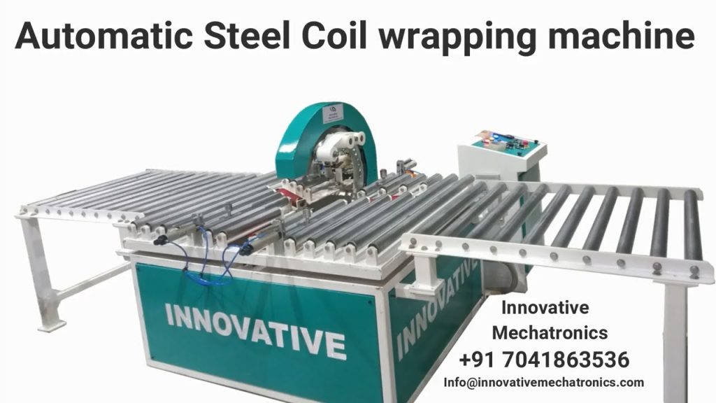 A Horizontal Wrapping Machine for Steel Coils