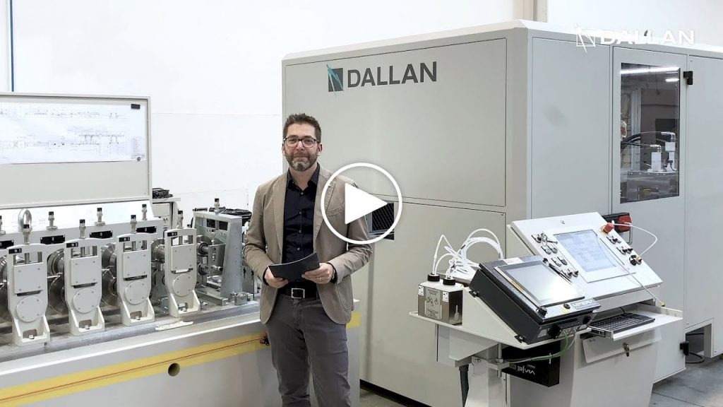 Efficient Production of Drywall Studs and Tracks with Automated Coil to Pack System Efficient Production of Drywall Studs and Tracks with Automated Coil to Pack System