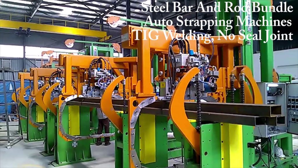 Automatic Strapping Machines for Bundling Steel Bars and Rods Automatic Strapping Machines for Bundling Steel Bars and Rods