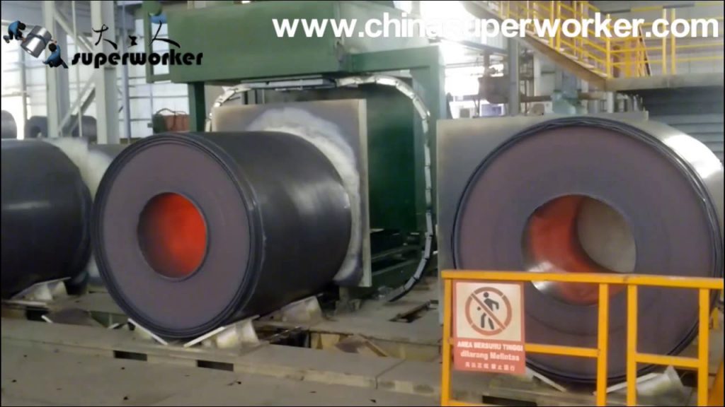Coil Banding Machine for Hot Coil Automation