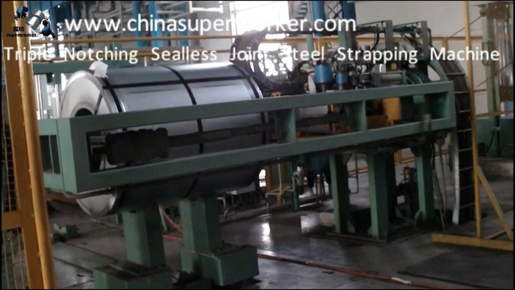 Transform steel into strapping using coiled wire. Avoid using numbers, brand names, company names, or double quotation marks in the title. Transform steel into strapping using coiled wire. Avoid using numbers, brand names, company names, or double quotation marks in the title.