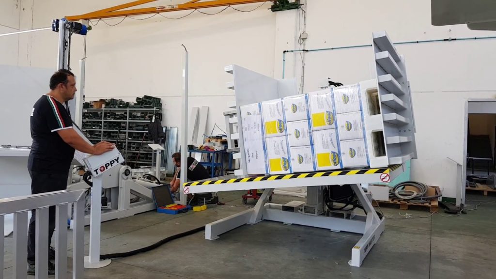 “Efficient Box Handling: Revolutionize Your Supply Chain with the Toppy Pallet Inverter Mono”