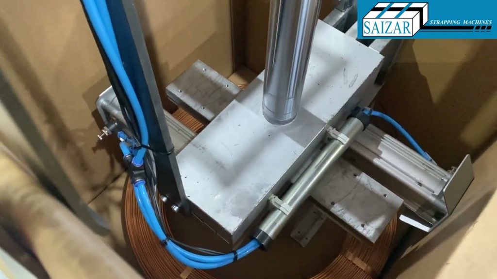 Copper Strapping and Packaging Line that Operates Automatically