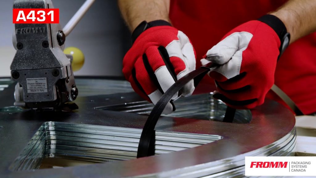 Product Description: A manual tool for steel strapping – A431.