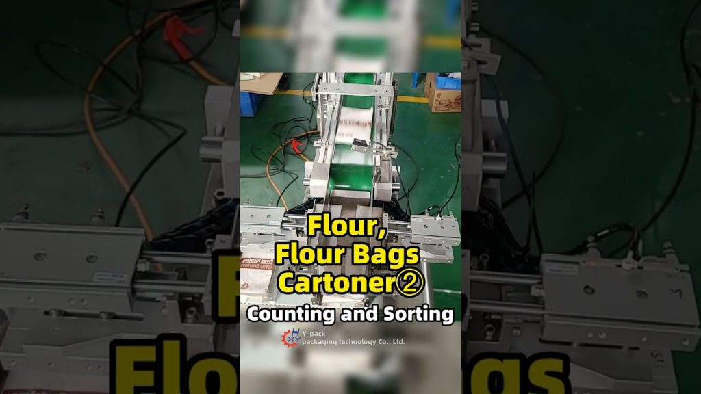 “Efficient Sorting and Packaging for Flour Bags”