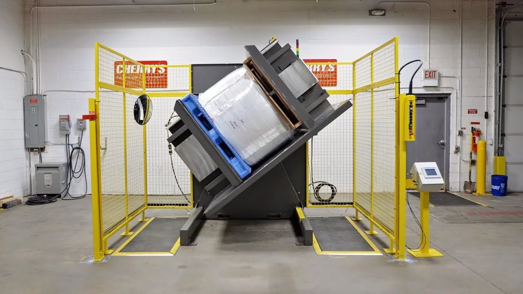 “Efficiently Handling Super Sacks with a Pallet Inverter” “Efficiently Handling Super Sacks with a Pallet Inverter”