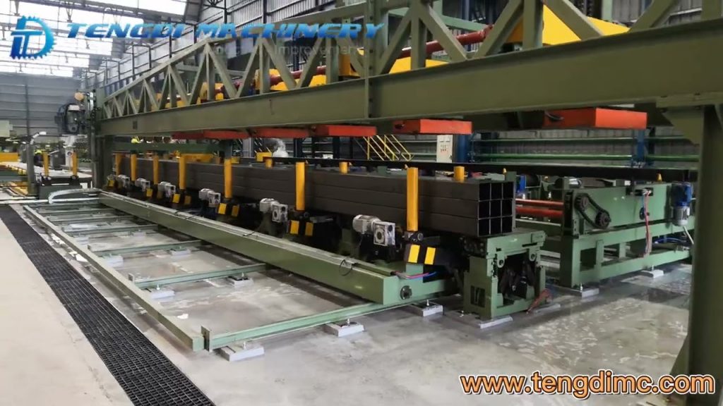 Automatic Packing and Strapping Machine for Steel Pipes Automatic Packing and Strapping Machine for Steel Pipes