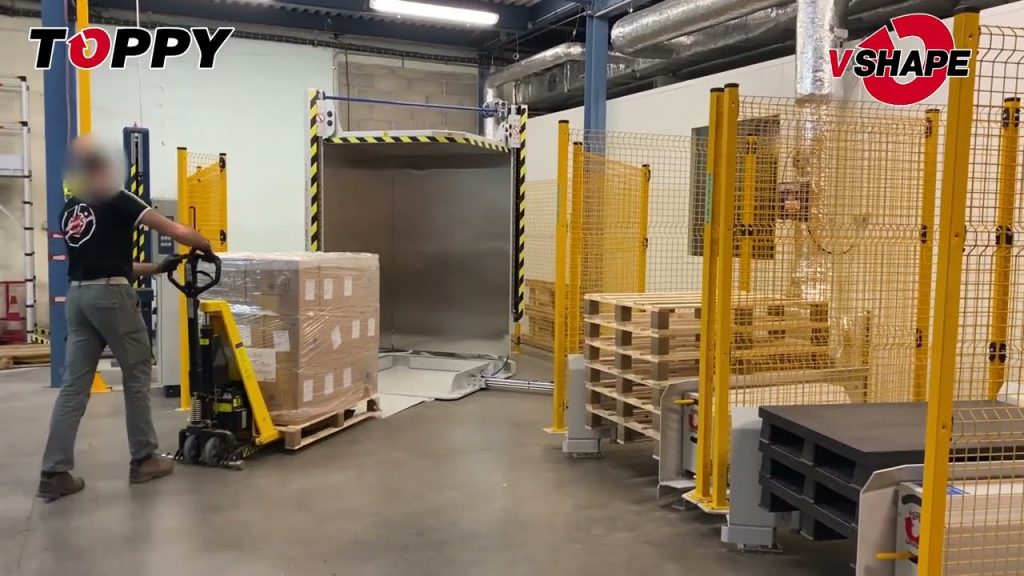 Efficiently Invert Your Boxes with the V-Shaped Pallet Inverter