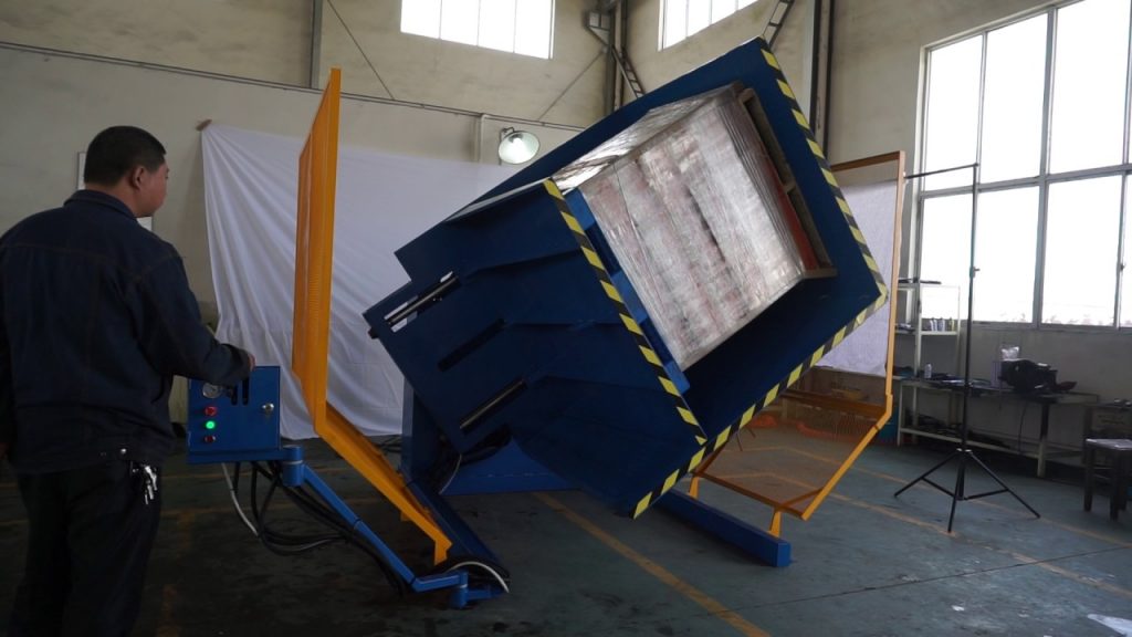 “Efficient and Safe Loading and Unloading with Pallet Inverter Technology”