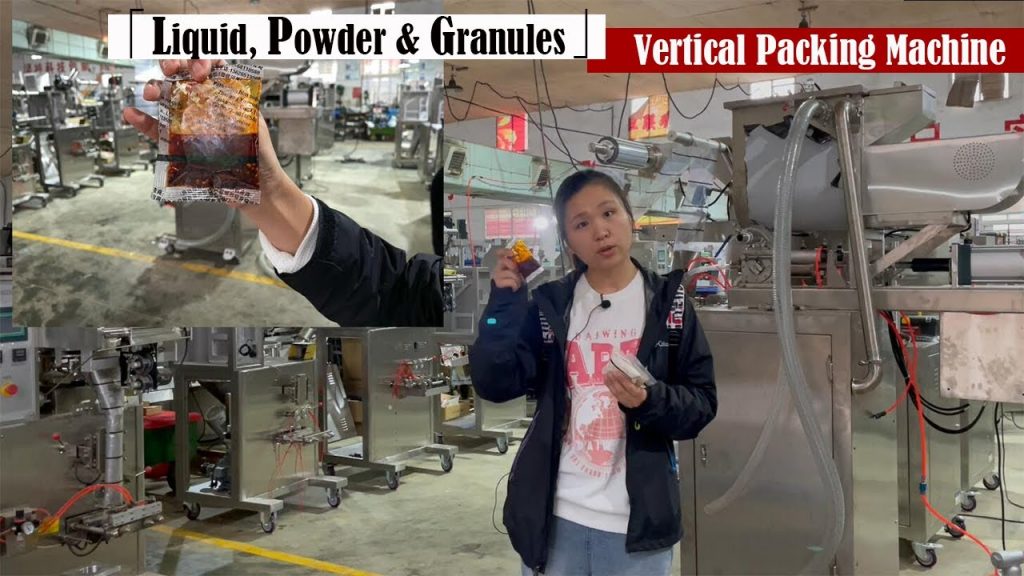 Efficient Bag Filling and Packing Machine for Vertical Type Packaging Efficient Bag Filling and Packing Machine for Vertical Type Packaging