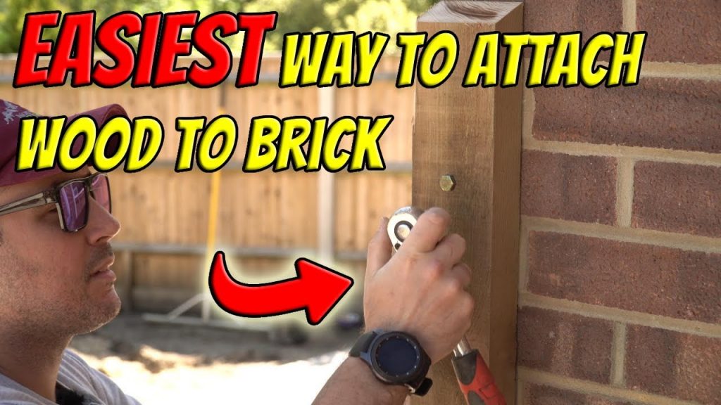 “Effortlessly Fasten Wood to Brick”