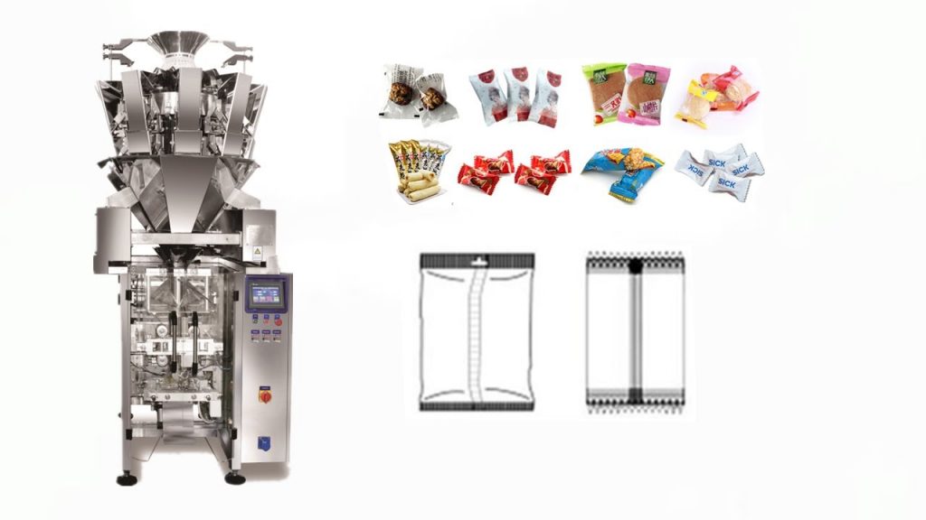 Efficient Packaging Solution for Candy and Granules: Automatic Weighing and Vertical Bagging Machine