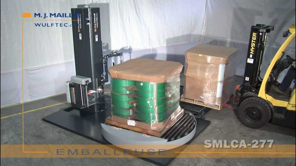 “Automated Packaging Solution with Conveyor – La SMLCA-277 by Wulftec”
