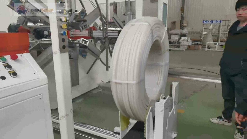“Efficient Coil Winding for Pipes: Streamlining Production with an Automated Machine” “Efficient Coil Winding for Pipes: Streamlining Production with an Automated Machine”