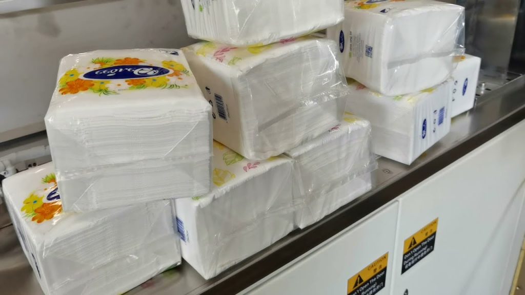 Efficient Packaging Solution for Serviette Tissue Paper Bags with Dual Head Functionality Efficient Packaging Solution for Serviette Tissue Paper Bags with Dual Head Functionality