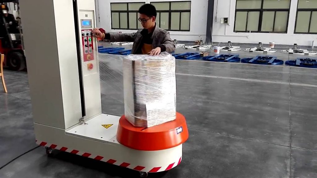 Packaging Equipment for Luggage: Advanced Film Machine (MB300)