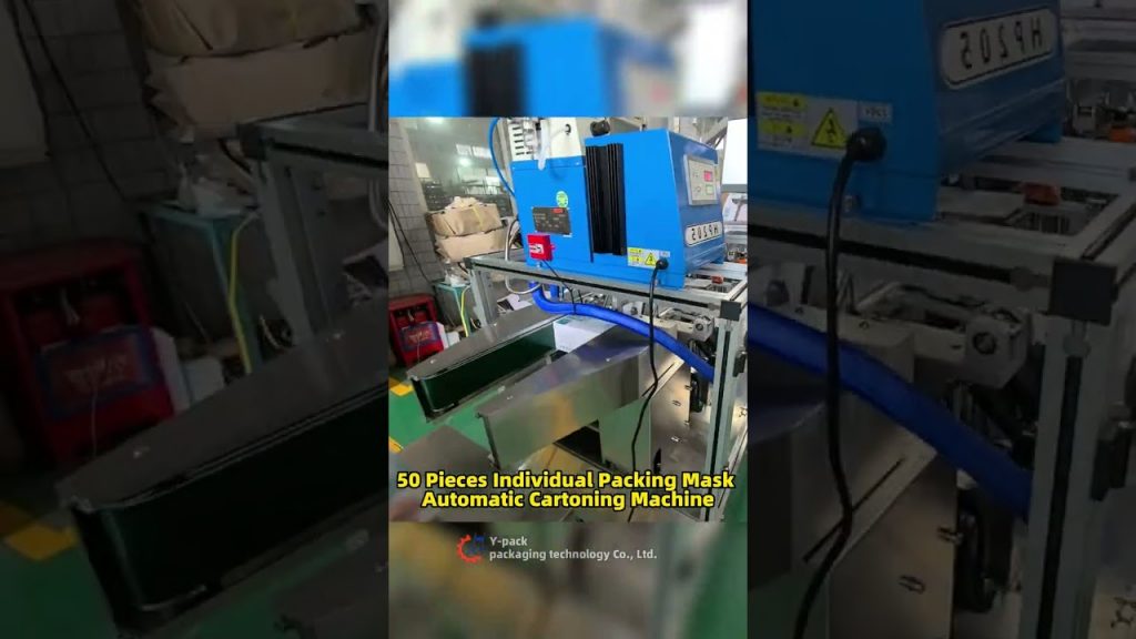 “Efficient Packing Machine for 50 Individually Packed Masks”