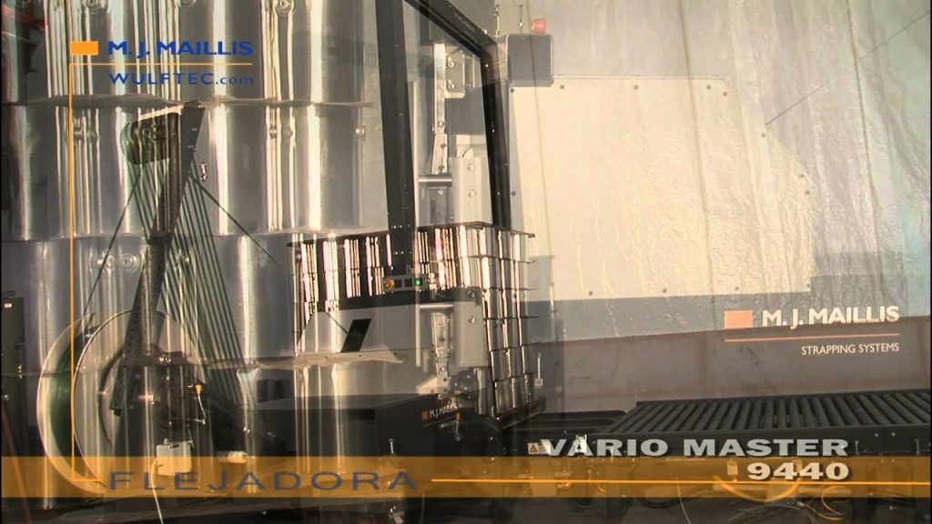 “Maximizando eficiencia en el empaque de paletas con la máquina Wulftec Vario Master 9440”