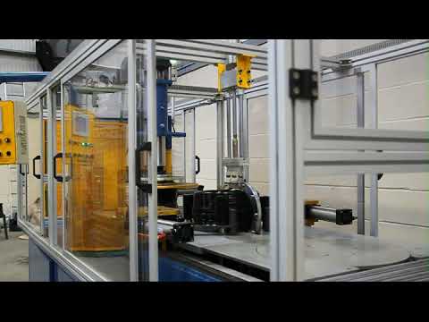 Machine for Spooling and Strapping Steel Wire Machine for Spooling and Strapping Steel Wire