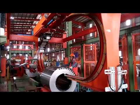 Wrapping Machine for Steel Coils by Coil King Wrapping Machine for Steel Coils by Coil King