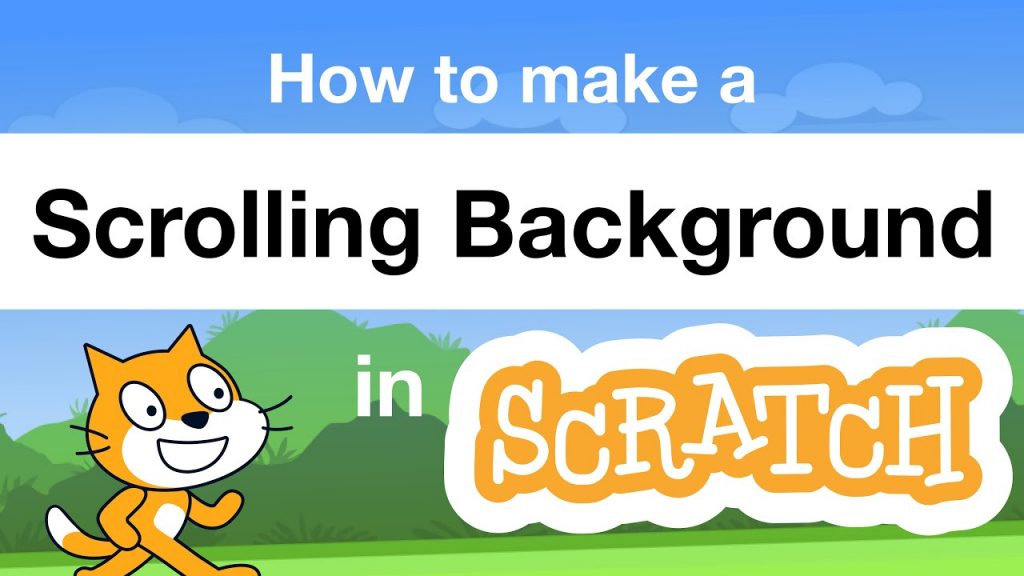 Create a Title: “Scratch Tutorial: Designing a Scrolling Background” Create a Title: “Scratch Tutorial: Designing a Scrolling Background”