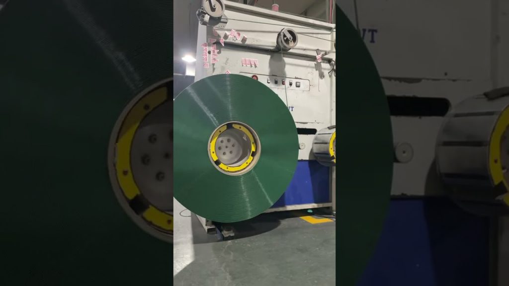Super-Sized Roll of Polyester Strapping