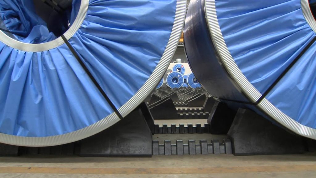 Installation of KLP RollStop System for Coil Storage