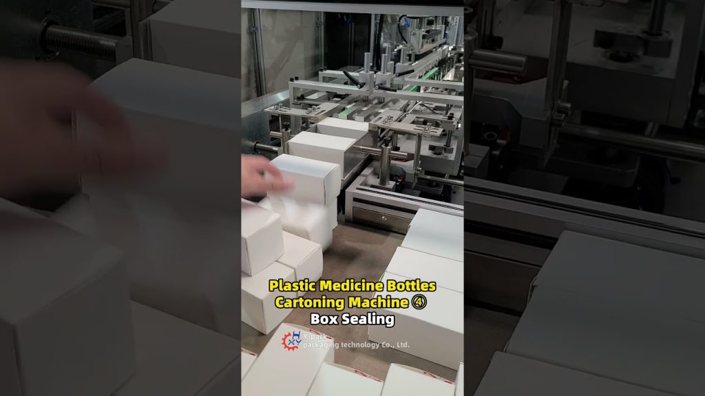 “Efficient Box Sealing for Plastic Medicine Bottle Packaging Machines”