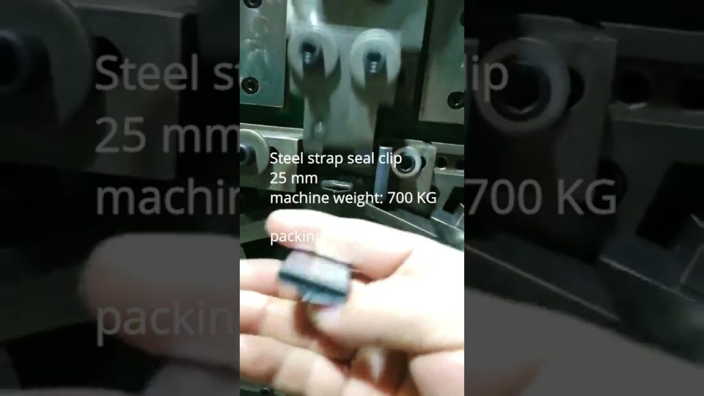 Steel Strapping Seal Clip Making Equipment Steel Strapping Seal Clip Making Equipment