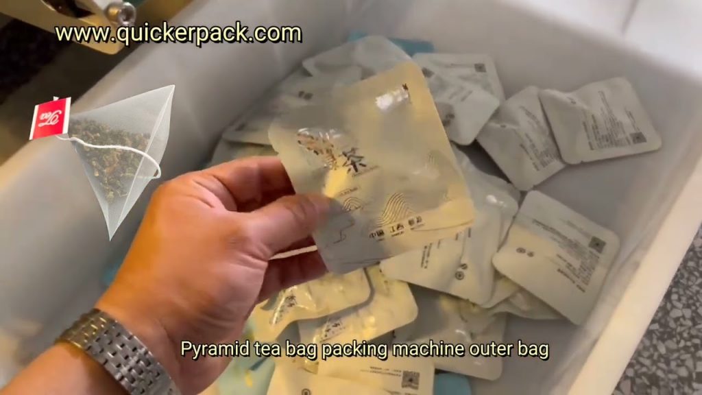 “Crafting Perfectly Rounded Corners for Pyramid Tea Bag Outer Bags” “Crafting Perfectly Rounded Corners for Pyramid Tea Bag Outer Bags”