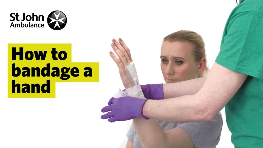 Bandaging a Hand: Essential First Aid Training with St John Ambulance