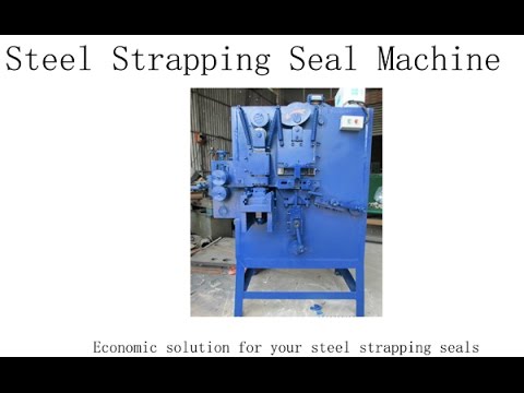 Blue Tempered Steel Strap with Seal Blue Tempered Steel Strap with Seal