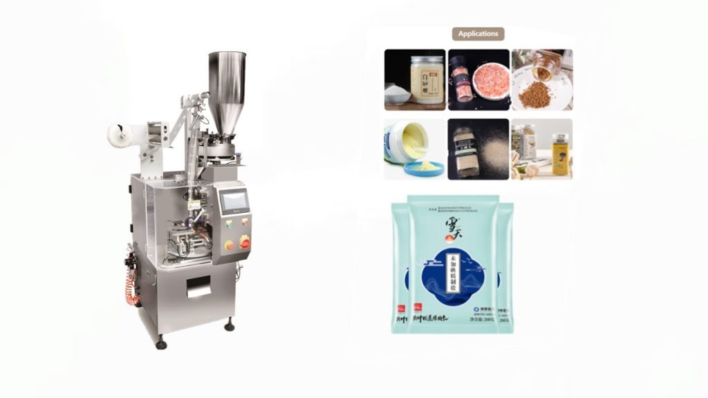 “Efficient Vertical Packing Machine for Salt and Sugar in Pillow Bags” “Efficient Vertical Packing Machine for Salt and Sugar in Pillow Bags”