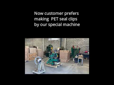 Machine for Creating Strapping Seal Clips