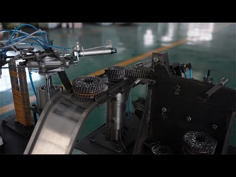 A Production Line for High Speed Steel Nails with Automatic Operation