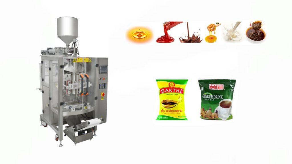 Efficient Liquid and Chili Sauce Packaging Machine with Pillow Bag Technology Efficient Liquid and Chili Sauce Packaging Machine with Pillow Bag Technology