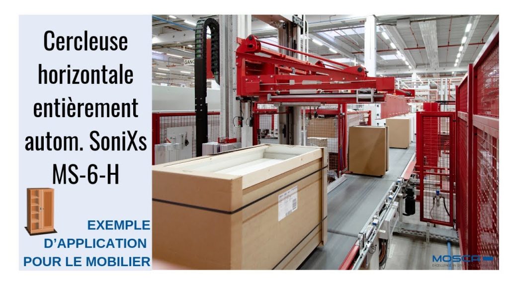 “Effortlessly Secure Your Packages with the Mosca SoniXs MS-6-H Automatic Horizontal Strapping Machine” “Effortlessly Secure Your Packages with the Mosca SoniXs MS-6-H Automatic Horizontal Strapping Machine”
