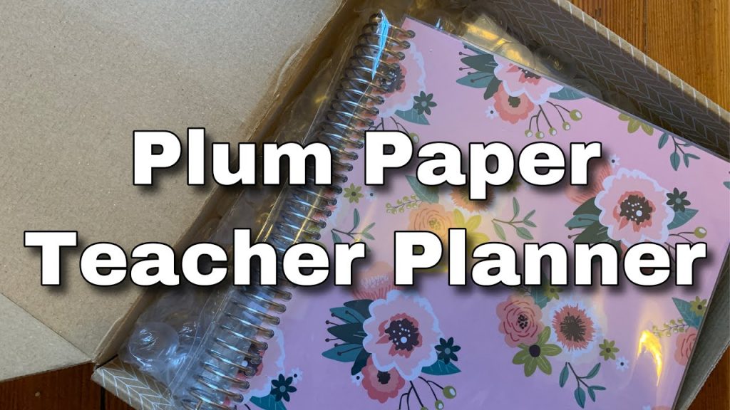 “Unboxing and Review of a Teacher Planner: My Experience with Plum Paper” “Unboxing and Review of a Teacher Planner: My Experience with Plum Paper”