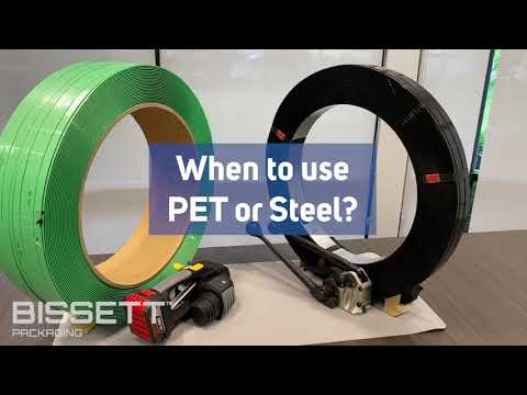 Comparing PET and Steel Strapping for Packaging