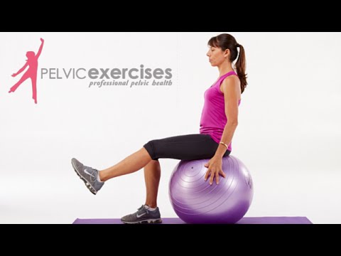 Effective Core Stability exercises with a Pelvic Floor Safe Ball for Women