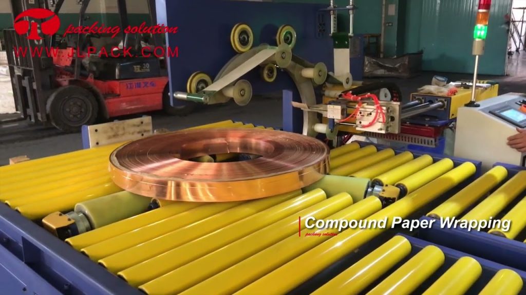 Packaging Machine for Horizontal Copper Coils Packaging Machine for Horizontal Copper Coils