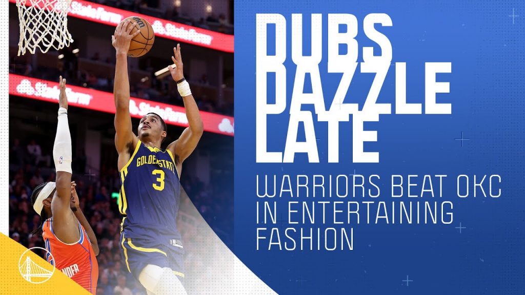 Jordan Poole and Steph Curry Lead Warriors to Clutch Home Win Against OKC
