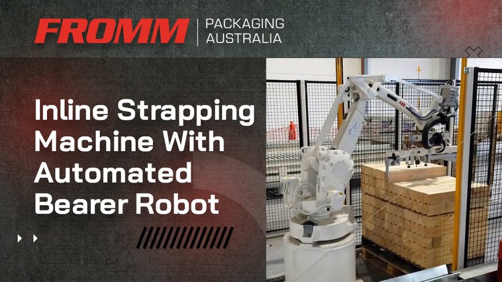 Automated Fromm Strapping Machine for Inline Operations