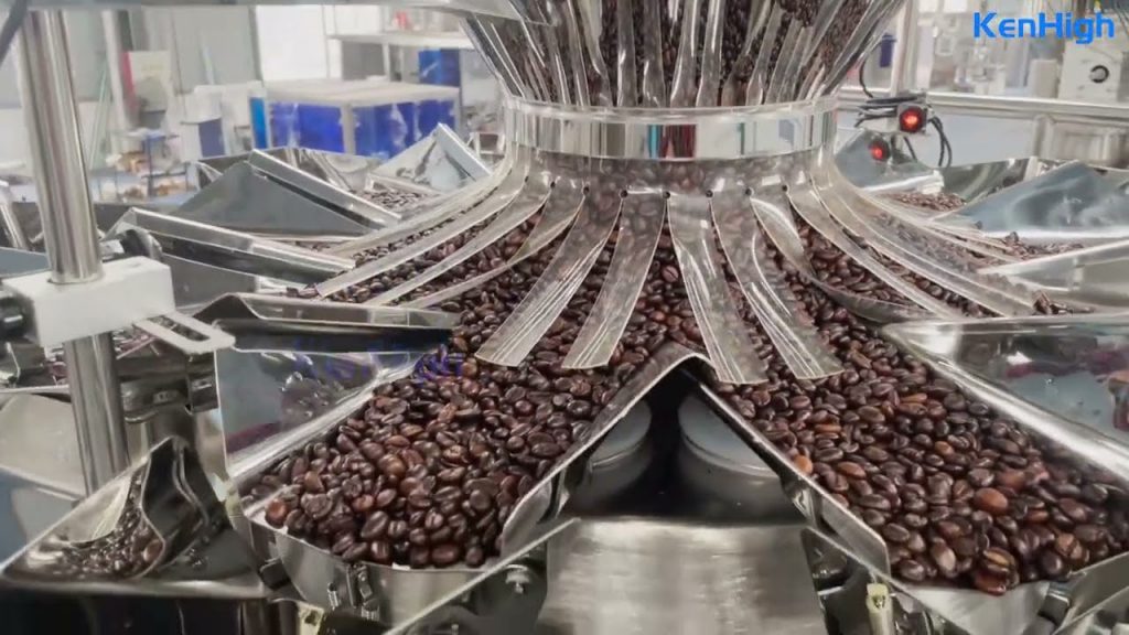 Efficient Coffee Beans Packaging Machine with Degassing Valve Efficient Coffee Beans Packaging Machine with Degassing Valve