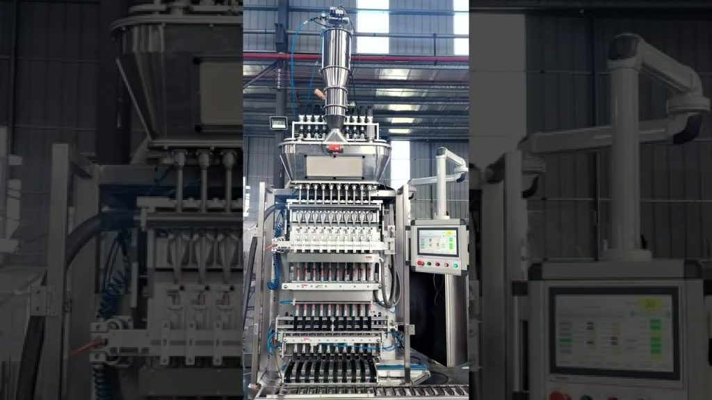 “Efficient Instant Coffee Packaging: 12-Lane Milk Stick VFFS Bagging Machine” “Efficient Instant Coffee Packaging: 12-Lane Milk Stick VFFS Bagging Machine”